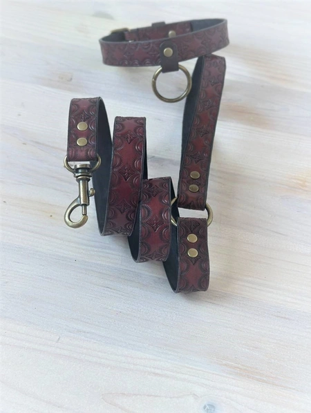 BDSM povodac od kože