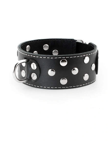 Erotska ogrlica od prave kože bdsm za odrasle