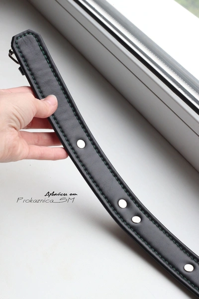 Ogrlica: čoker od kože