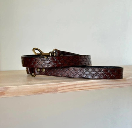 Reljefni kožni povodac