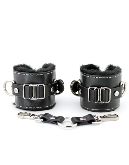 Kožne lisice od krzna