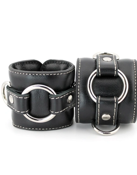 Lisice kožne meke dvoslojne sa prstenom