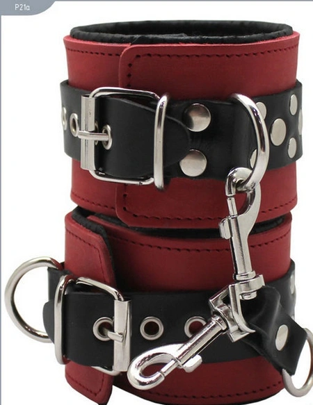 BDSM lisice kožne (crvene) p21a