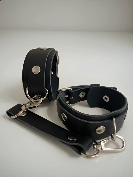 BDSM lisice od prave kože