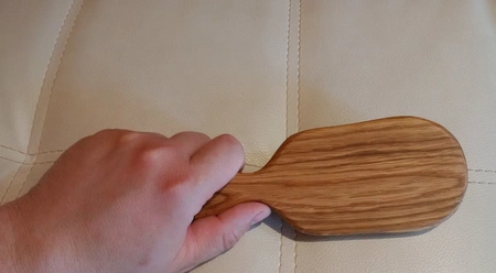 Paddle, šamar, drveni Paddle, BDSM Device