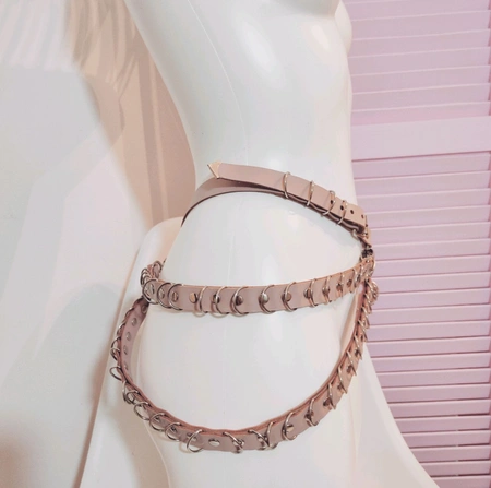 Pojas Gartera za nastupe fotografisanja Pink portupea Choker kinki