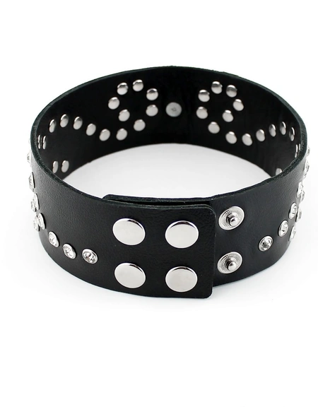 Okovratnik kožni bdsm 18+ za uloga igranje igara