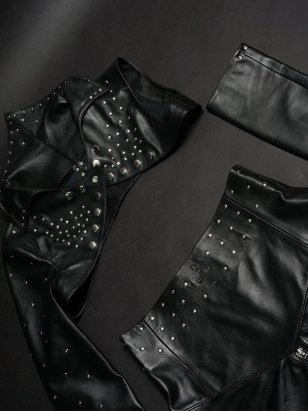 Komplet za igranje uloga: kožni bdsm kostim