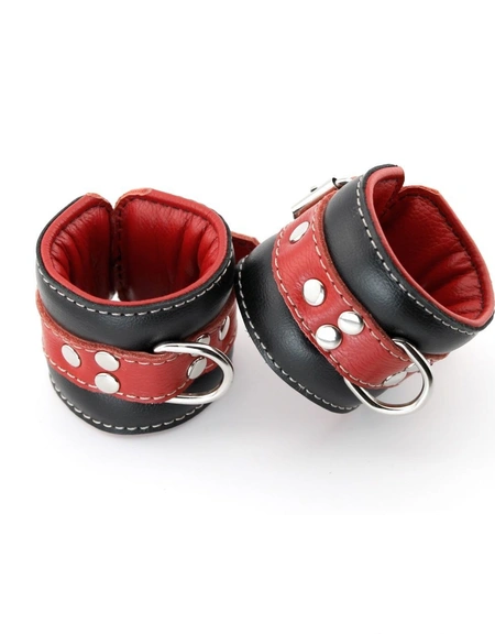 Lisice bdsm meka dual laier premium