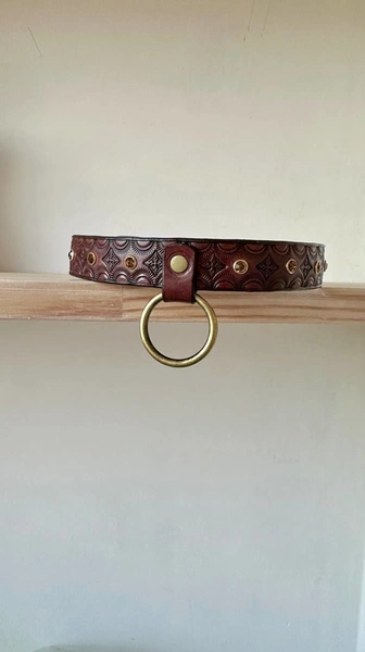 Čoker od kože od prave kože