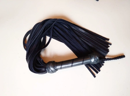 Pletenica: flogger srebro 60 repova