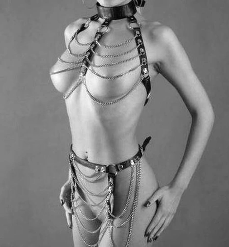 Erotski BDSM komplet sa lancima (P715)