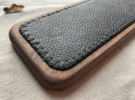 Dvostrani Paddle sa prirodnom kožom i šiljcima, šamar