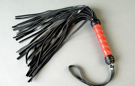 BDSM bič od kože - 2 boje (R18, R18a)