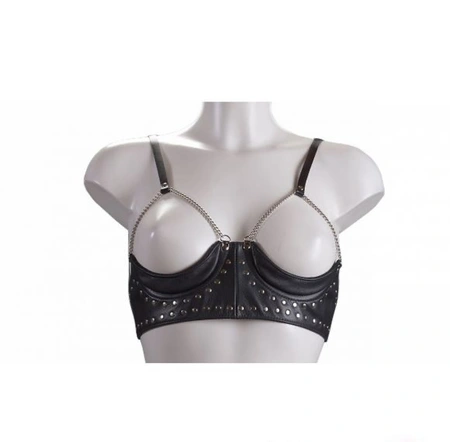 BDSM odelo-prsluk i pojas od prave kože