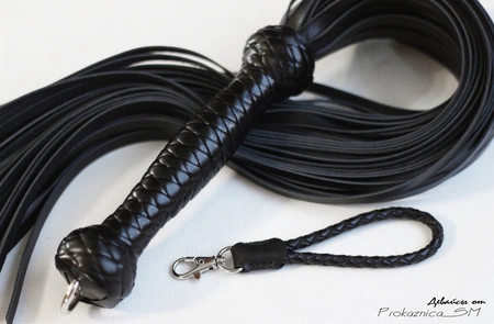 Pletenica: flogger od prave kože 50 repova
