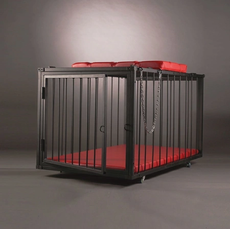 BDSM kavez Tvinnei Black / BDSM nameštaj