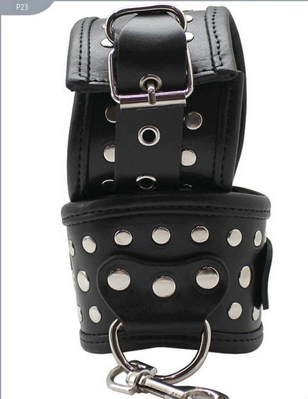 BDSM lisice od kože (Šifra: P23)