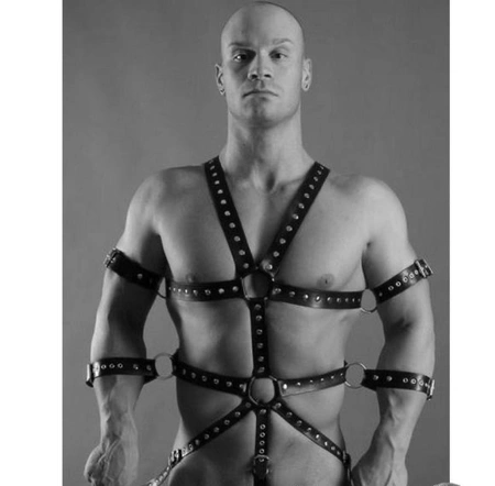 BDSM komplet za fixiranje muškog (Kod: p57)