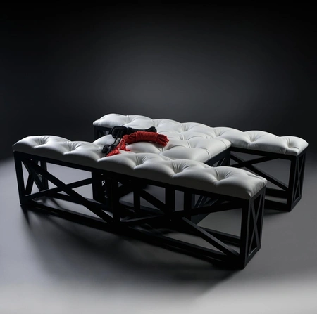 BDSM instalacija Dabl Bэnč / BDSM-nameštaj