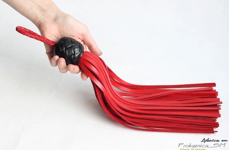 Bdsm pletenica: četka flogger 40 repova