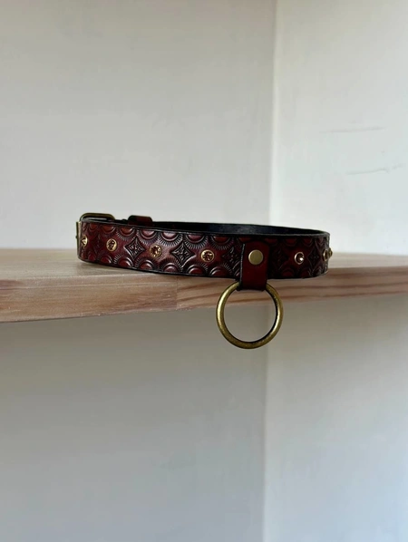 Čoker od kože od prave kože