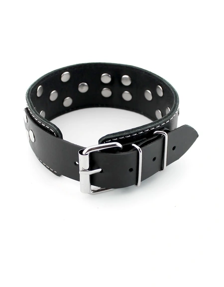 Erotska ogrlica od prave kože bdsm za odrasle