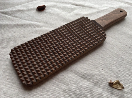 Dvostrani Paddle sa prirodnom kožom i šiljcima, šamar