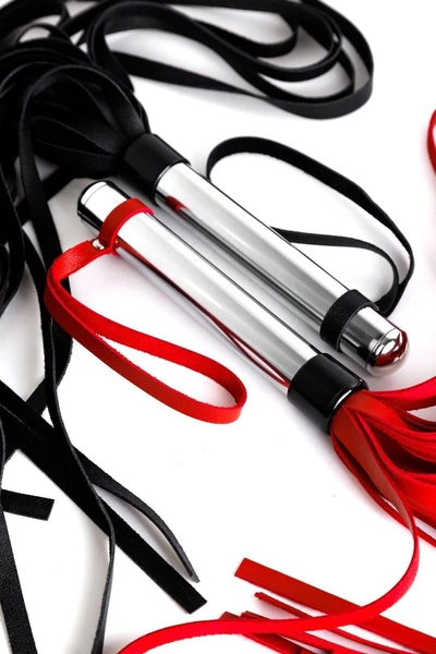 Pleteni bdsm pleteni kožni crni 55 cm