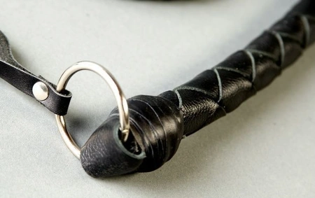 BDSM pletenica od jednog repa od kože (Šifra: p193)