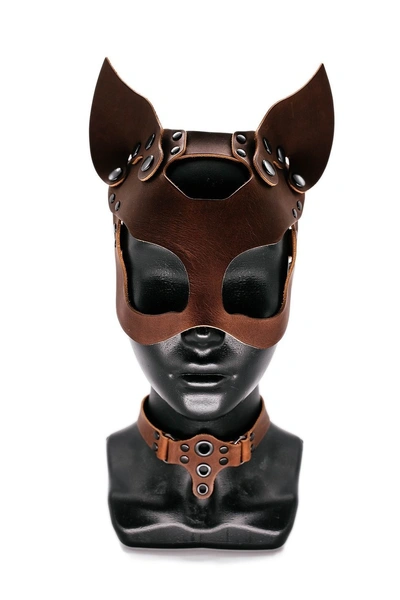 Mačja Maska od kože