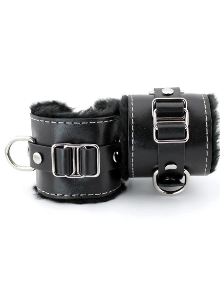 Kožne lisice od krzna