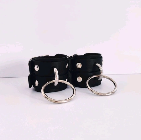 Vezni pojas lisice koža garthers bdsm komplet od prave kože