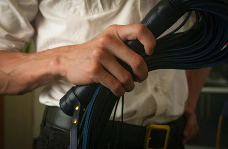 Flogger (pletenica) od prave kože (90 repova)