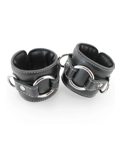 Lisice kožne meke dvoslojne sa prstenom