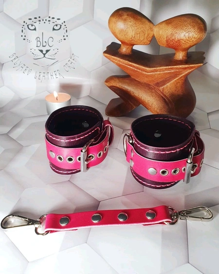 Lisice od kože za igranje uloga BDSM pribor za pribor nanožniki