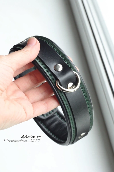 Ogrlica: čoker od kože