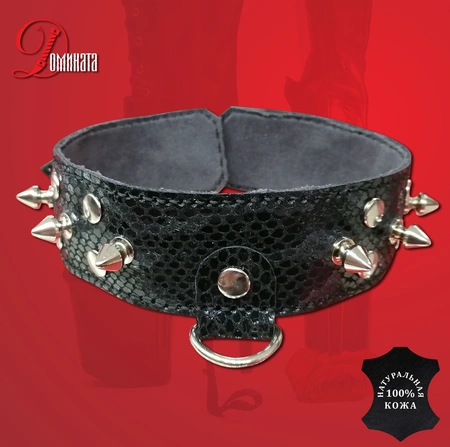 BDSM ogrlica sa šiljcima Nevesta Poloza, art. D26