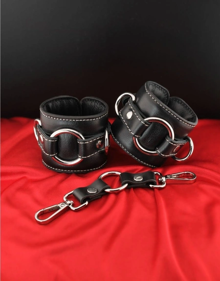 Lisice kožne meke dvoslojne sa prstenom