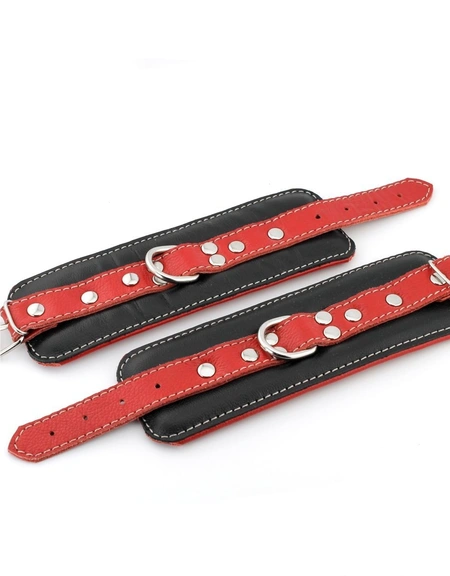 Lisice bdsm meka dual laier premium