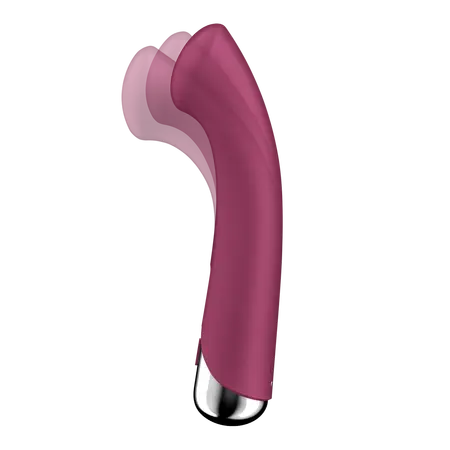 Vibrator za tačku G Satisfier Spinning G-spot 1, crvena