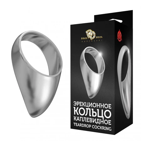 Erekcioni prsten za skrotum srednji teardrop KOKRING № 4