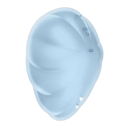 Satisfier Cloud Dancer vakuumski stimulator klitorisa, svetlo plava