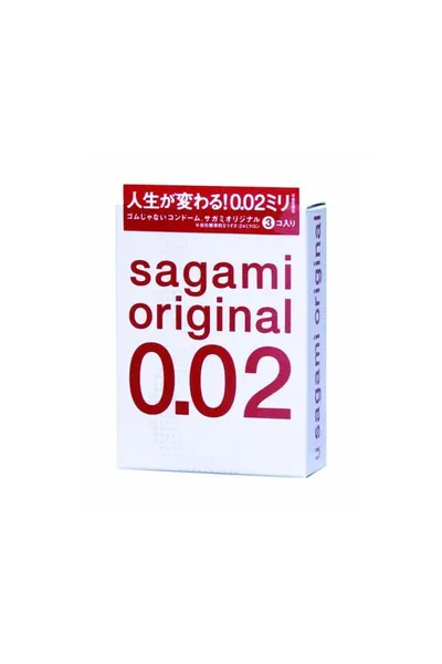 Kondomi Sagami Original 002, poliuretan, 3 kom.