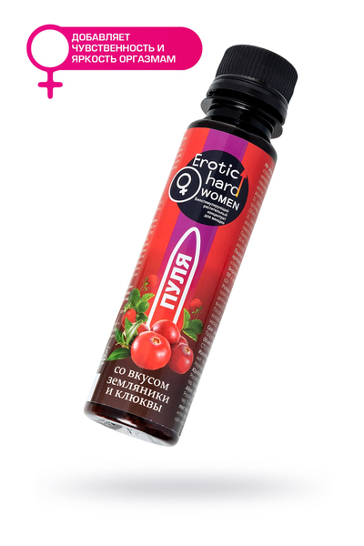 Biostimulirajući koncentrat za žene Erotichard, metak, jagode, brusnice, 100 ml