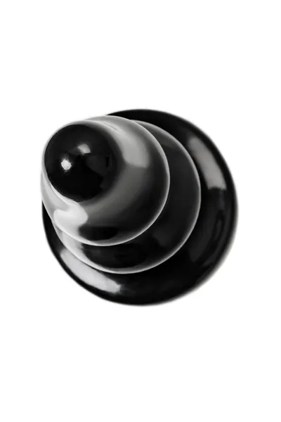 Analna čaura TOIFA Popo Pleasure Monoceros, PVC, Crna, 15 cm, Ø 7 cm