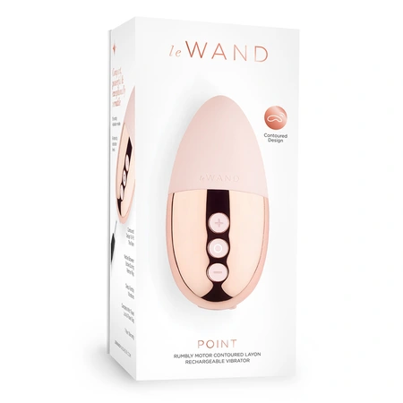 Le Vand Point ponderisani premium vibrator ružičasto zlato
