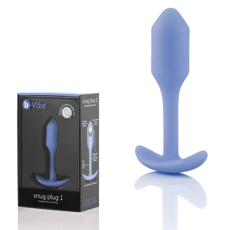 Profesionalni čep za nošenje B-Vibe Snug plug 1 jorgovan