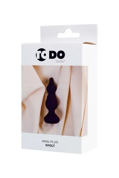 Analna čaura Todo bi Toifa Sholt, silikon, ljubičasta, 10 cm, Ø 3 cm