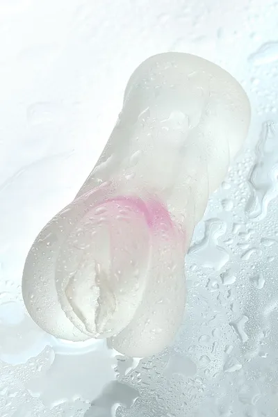 Masturbator je realan TOYFA Juici Maca Crystal Rose, TPE, 14 cm